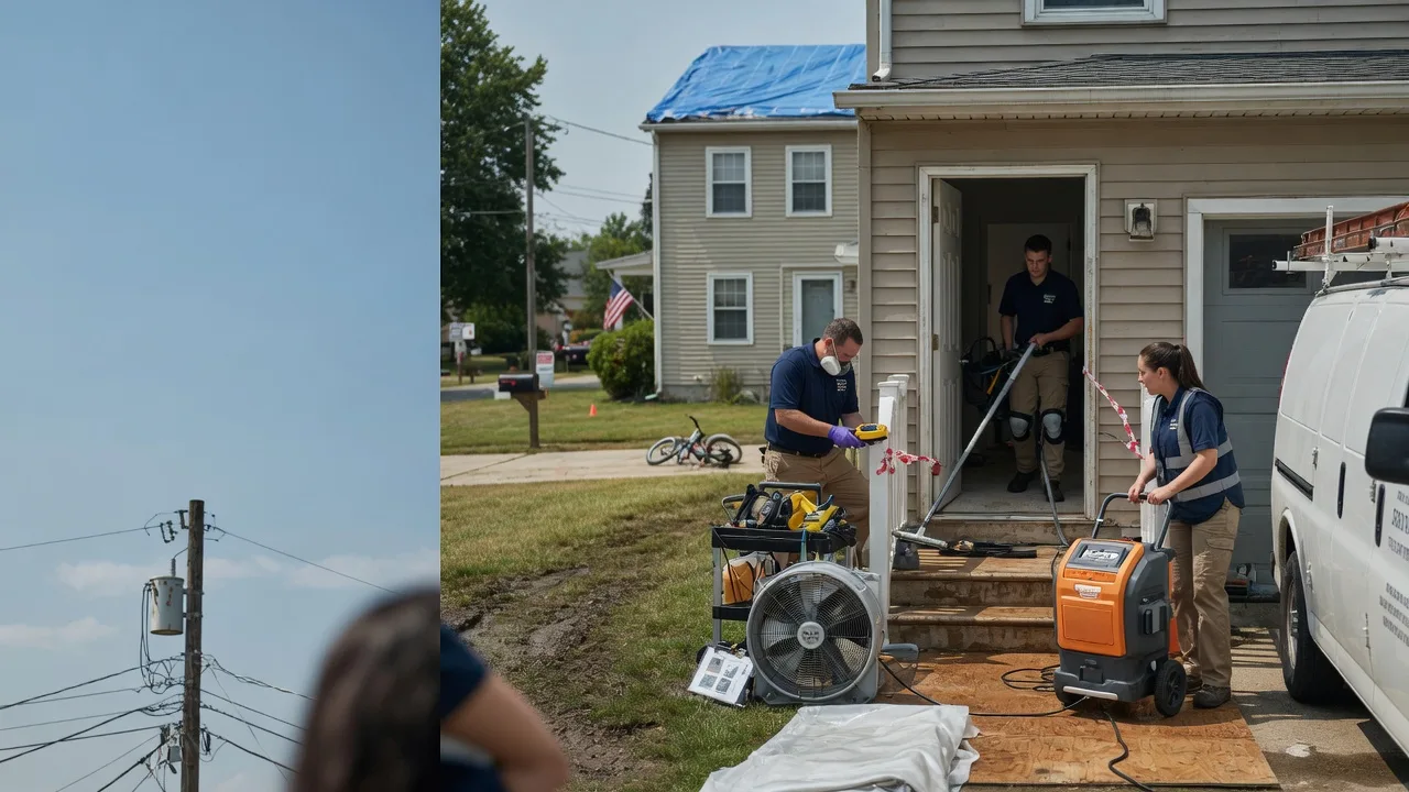 Water Damage Repair in Cambria, IL near me
